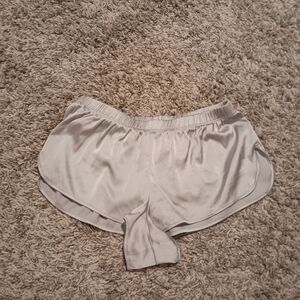 Silky Gray Shorts